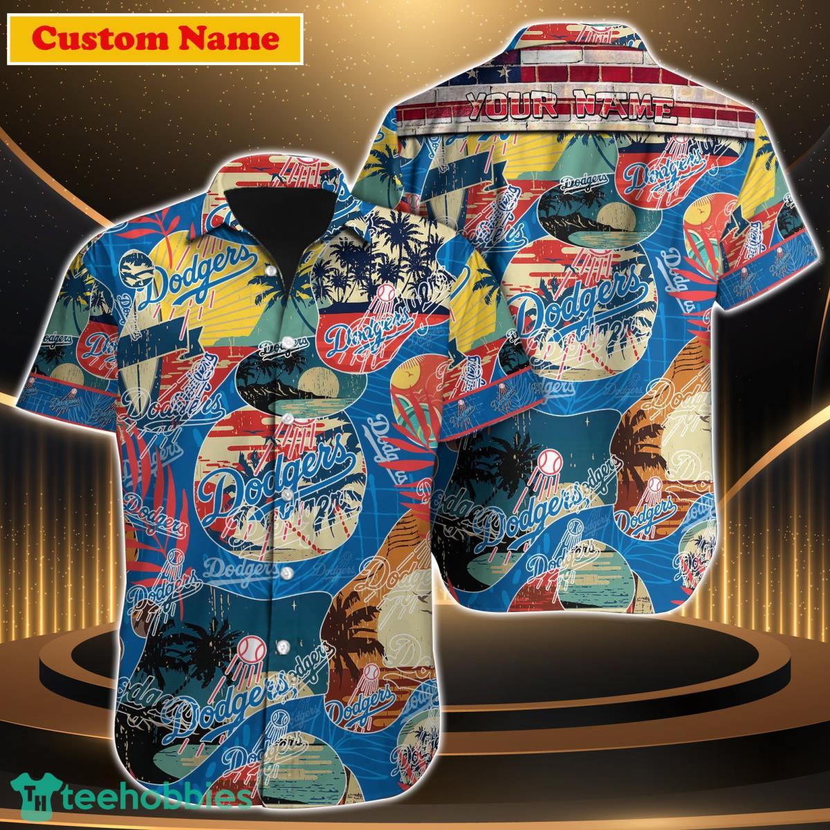 Los Angeles Dodgers MLB Custom Name Hawaiian Shirt For Men Women Special Gift For Fan Product Photo 1