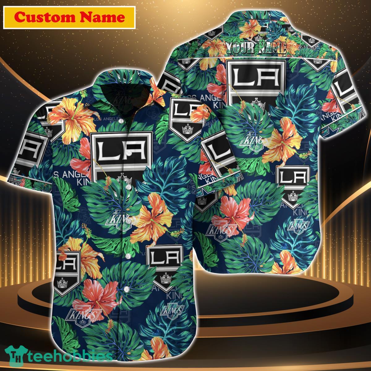 Los Angeles Kings NHL Custom Name Hawaiian Shirt For Men Women Gift For Fan Product Photo 1