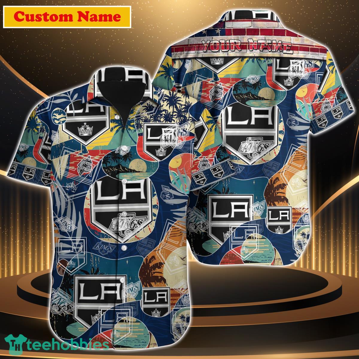 Los Angeles Kings NHL Custom Name Hawaiian Shirt For Men Women Special Gift For Fan Product Photo 1