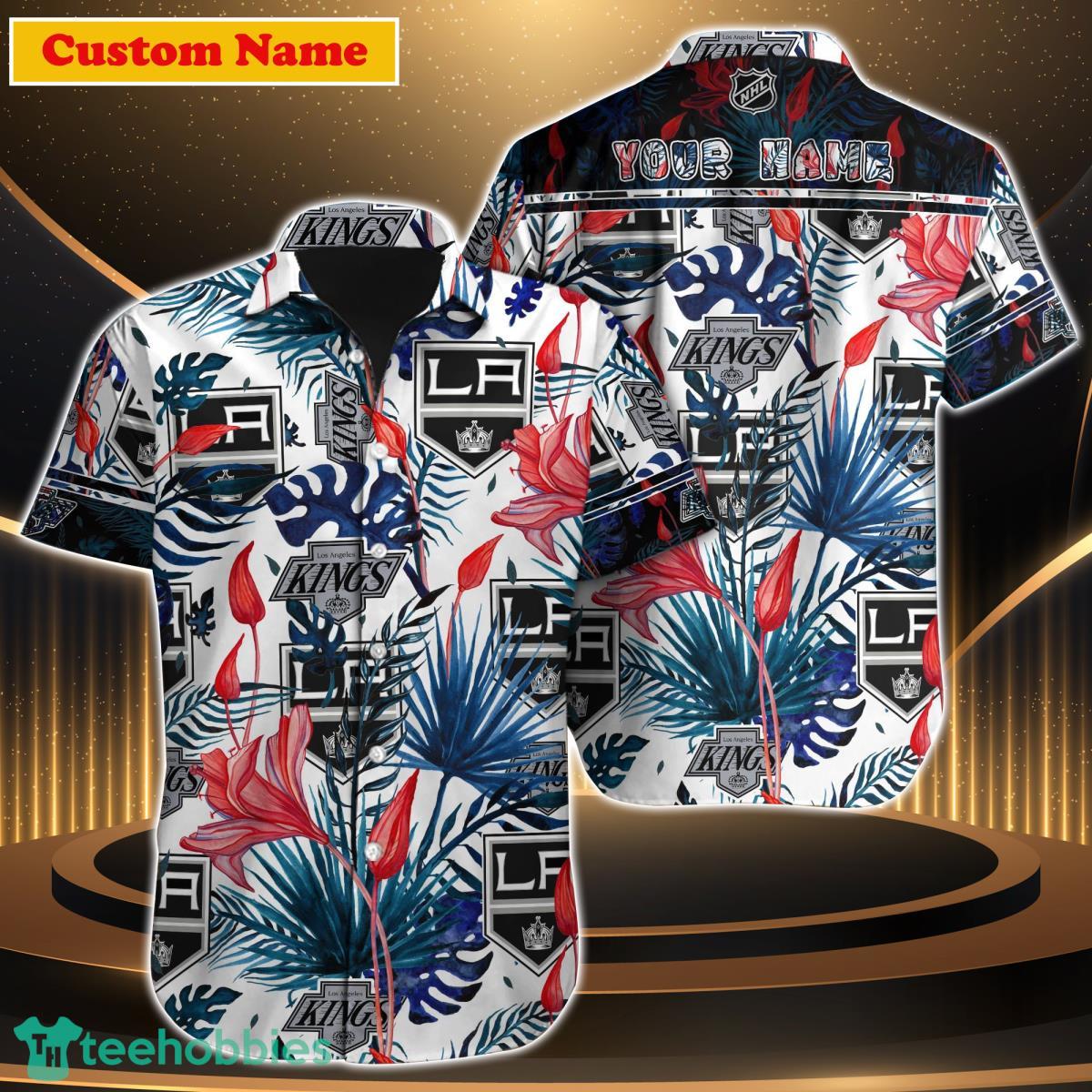 Los Angeles Kings NHL Custom Name Hawaiian Shirt Gift For Men Women Product Photo 1