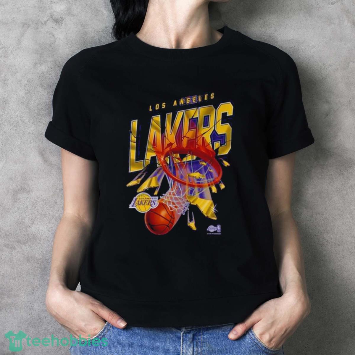 Los Angeles Lakers Nike Shattered Logo T Shirt - Ladies T-Shirt