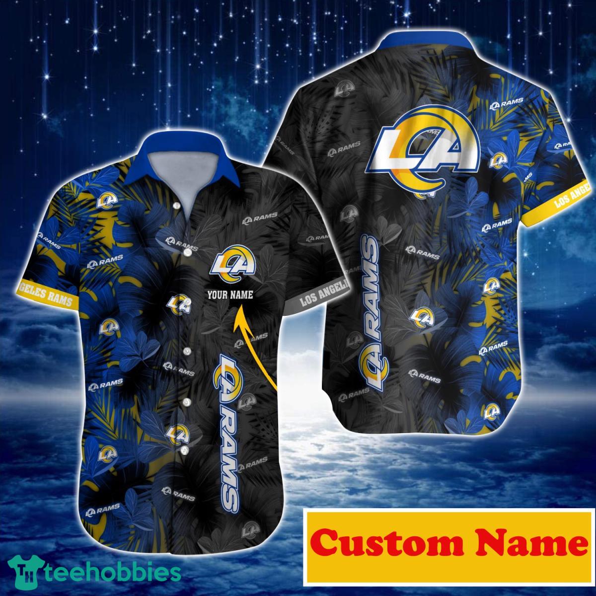 Los Angeles Rams NFL Custom Name Hawaiian Shirt For Men And Women Gift For Fans Product Photo 1