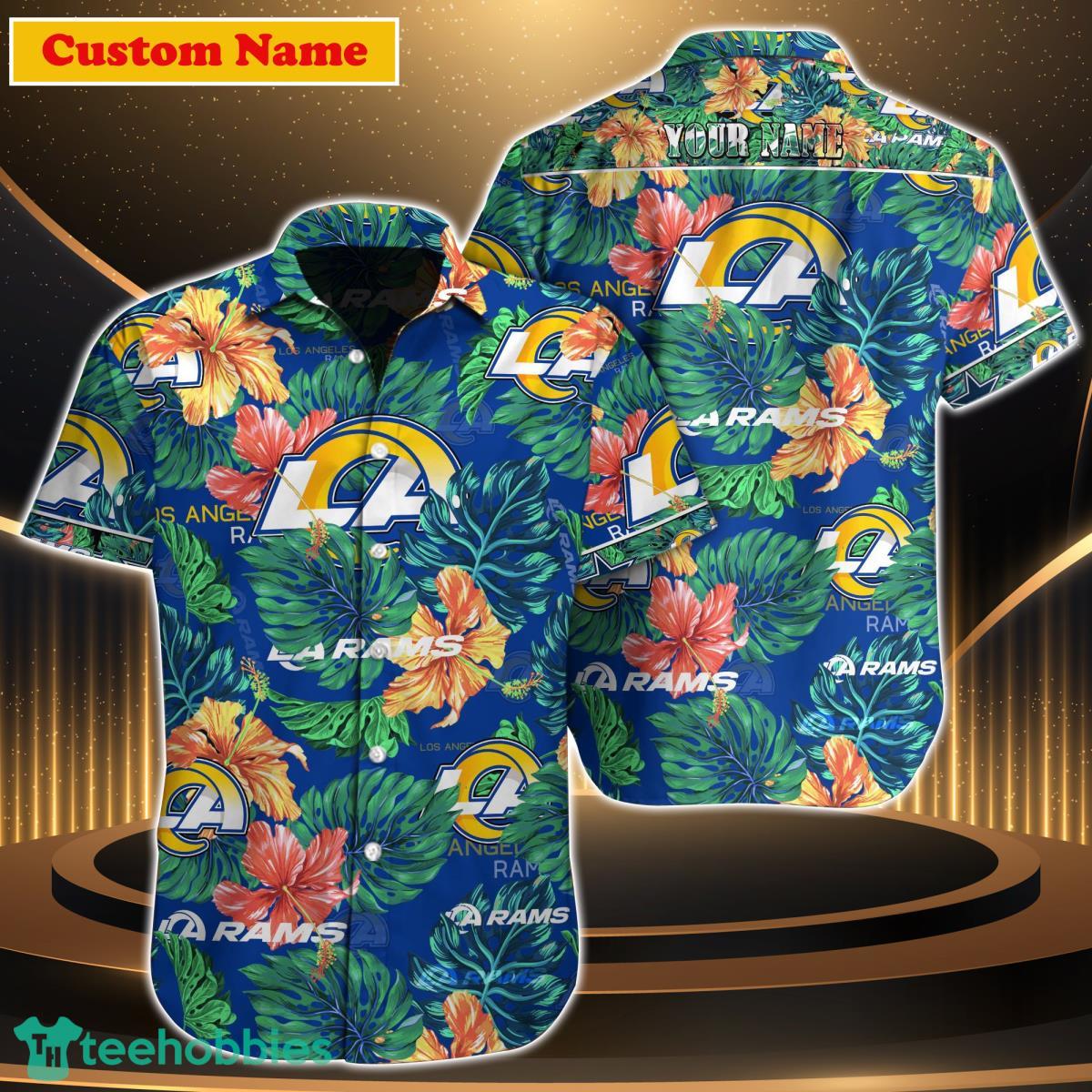 Los Angeles Rams NFL Custom Name Hawaiian Shirt For Men Women Gift For Fan Product Photo 1