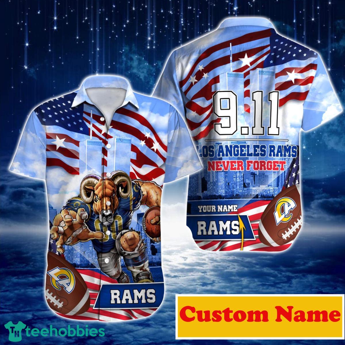 Los Angeles Rams NFL Custom Name Hawaiian Shirt For Men Women Style Gift For Real Fans Product Photo 1