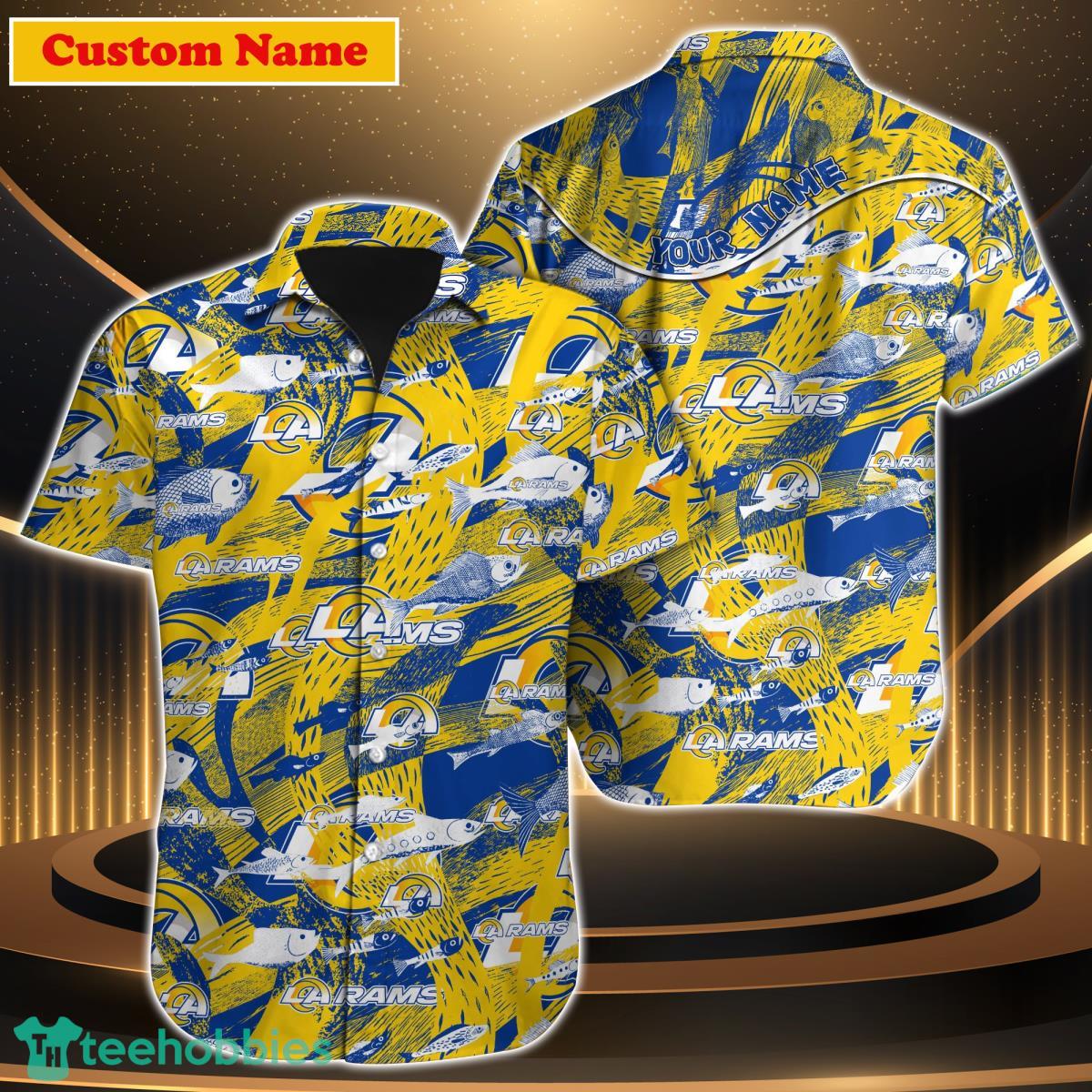 Los Angeles Rams NFL Custom Name Hawaiian Shirt For Men Women Unique Gift For Real Fan Product Photo 1