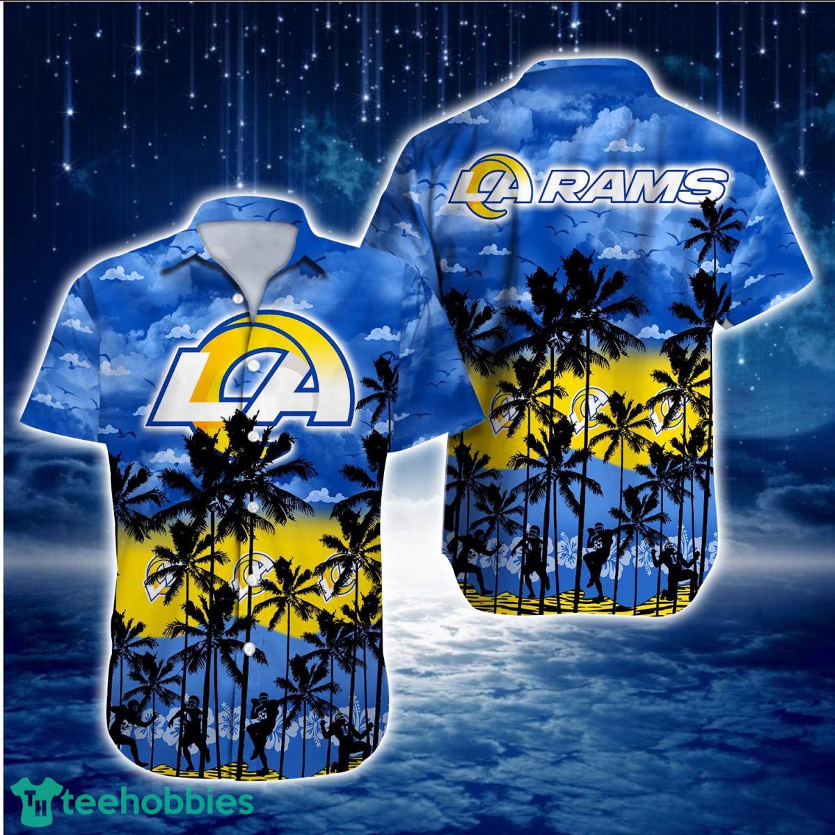 Los Angeles Rams NFL Hawaiian Shirt Aloha Shirt Best Gift For Fans Product Photo 1