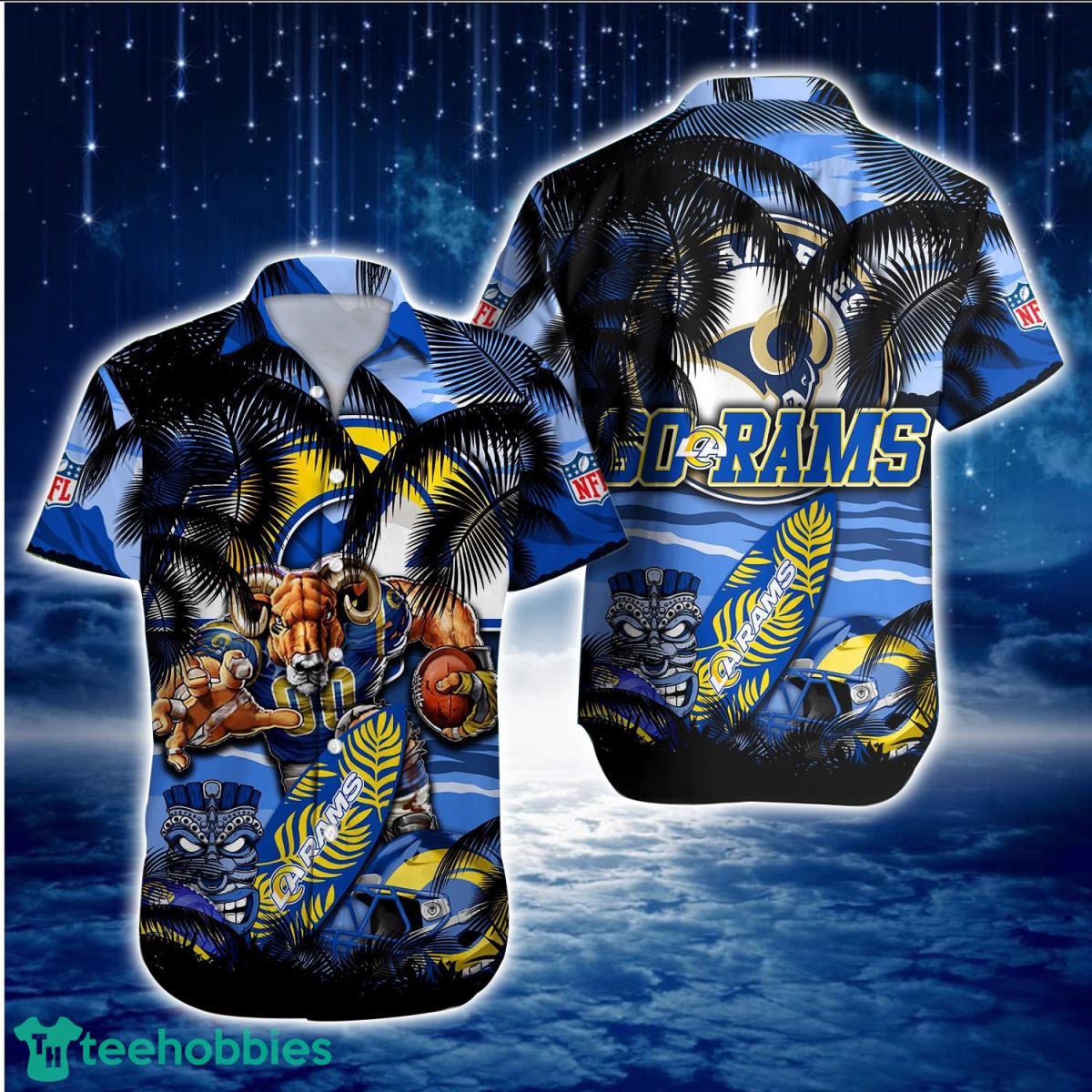 Los Angeles Rams NFL Hawaiian Shirt Aloha Shirt Special Gift For Fans Product Photo 1