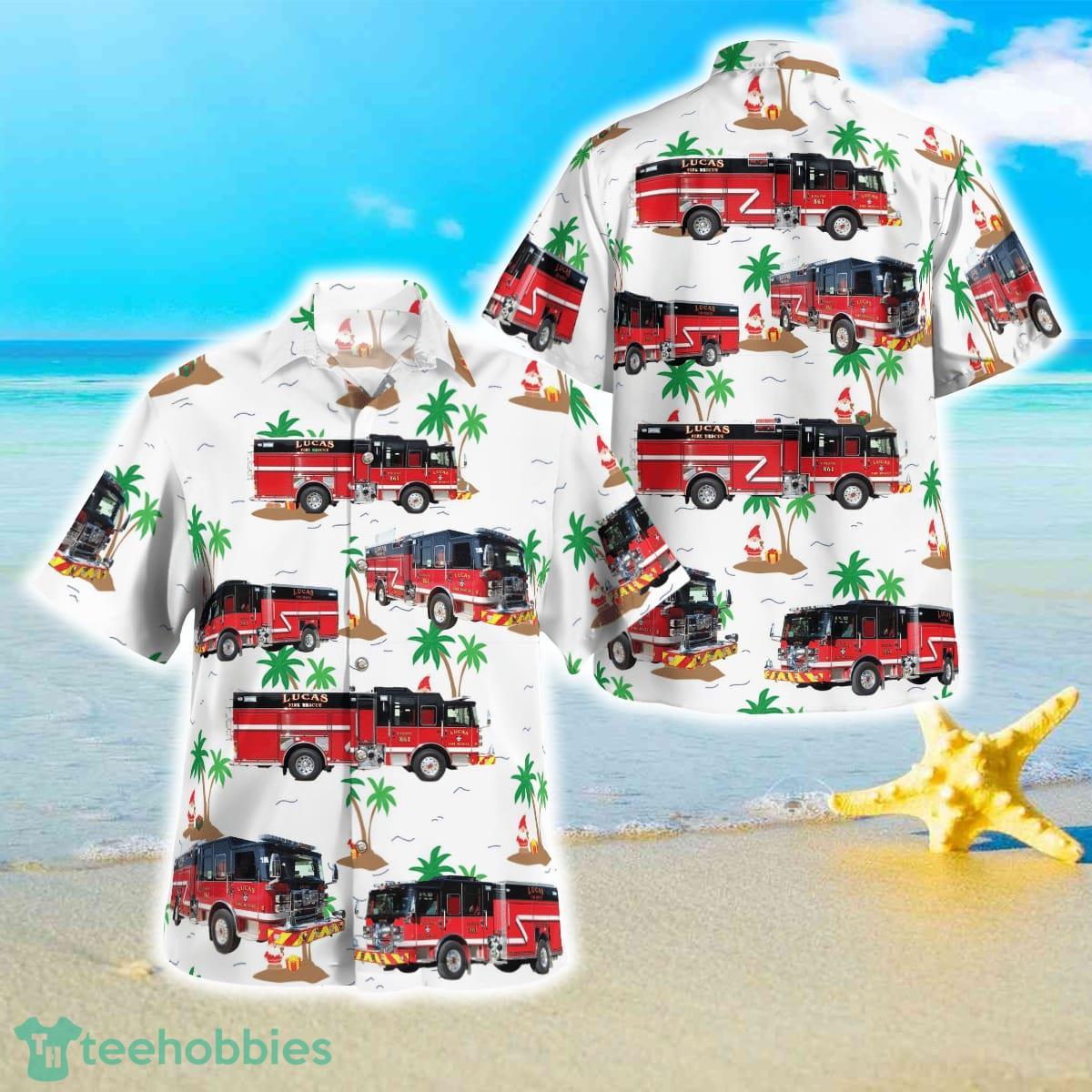 Lucas Fire Department Hawaiian Shirt Best Style For Men Women Product Photo 1