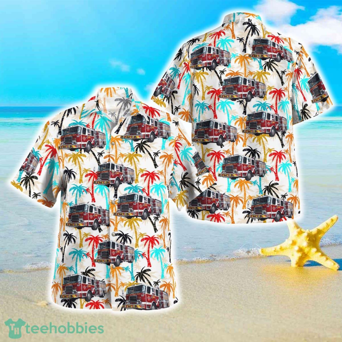 Madiera Beach Fire Rescue Hawaiian Shirt Best Style For Men Women Product Photo 1
