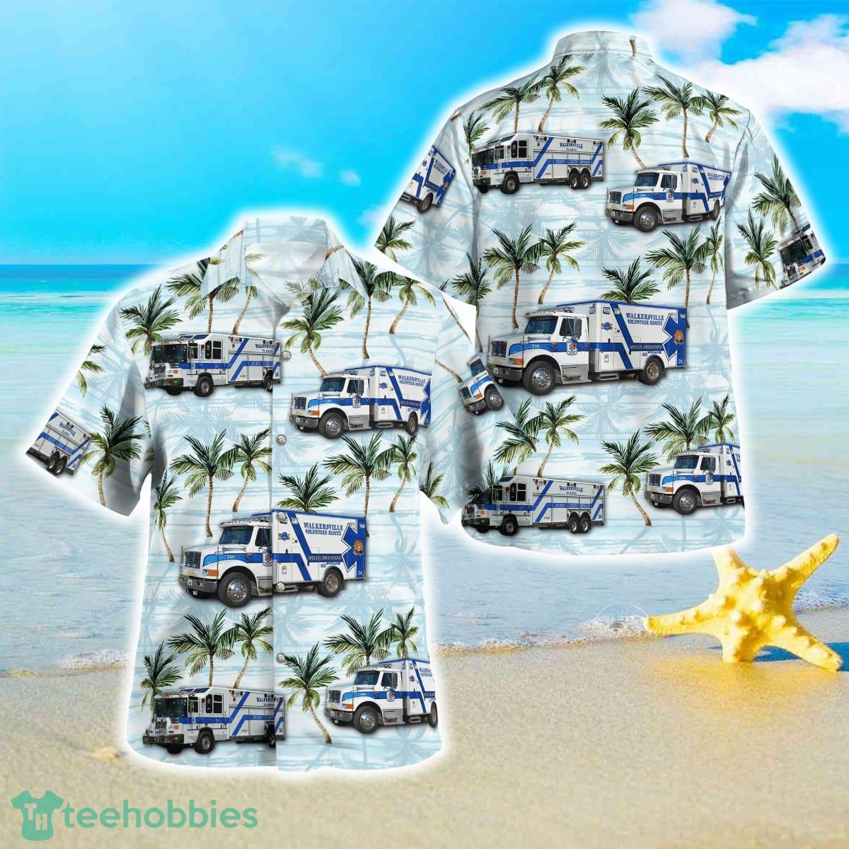 Maryland Walkersville Volunteer Rescue Hawaiian Shirt Best Style For Men Women Product Photo 1