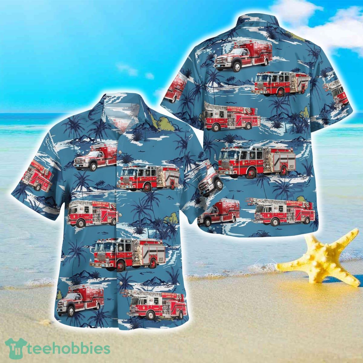 Massachusetts, Barnstable Fire Department Hawaiian Shirt Best Style For Men Women Product Photo 1