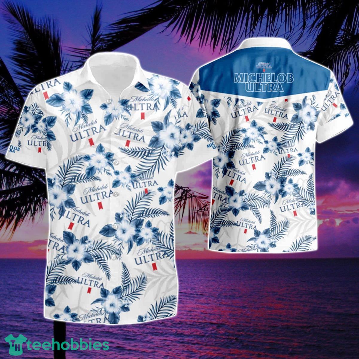 Michelob Ultra Summer Beach Hawaiian Shirt And Short Product Photo 1