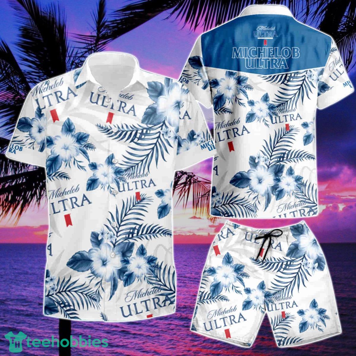Michelob Ultra Summer Hawaiian Shirt And Short Product Photo 2