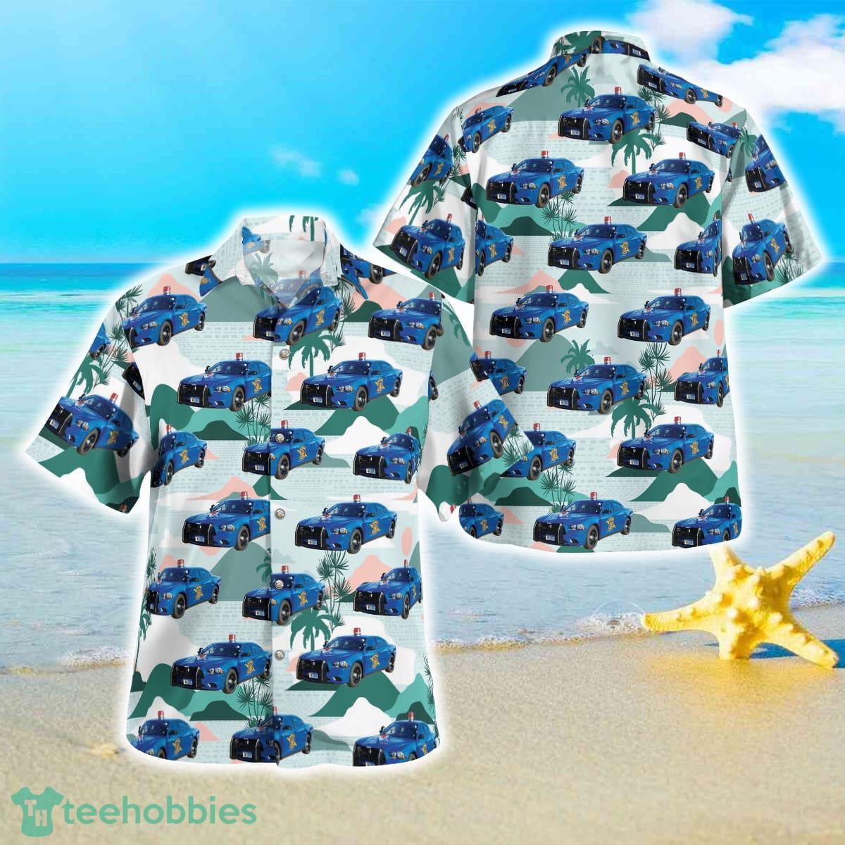 Michigan State Police Car Hawaiian Shirt Best Style For Men Women Product Photo 1