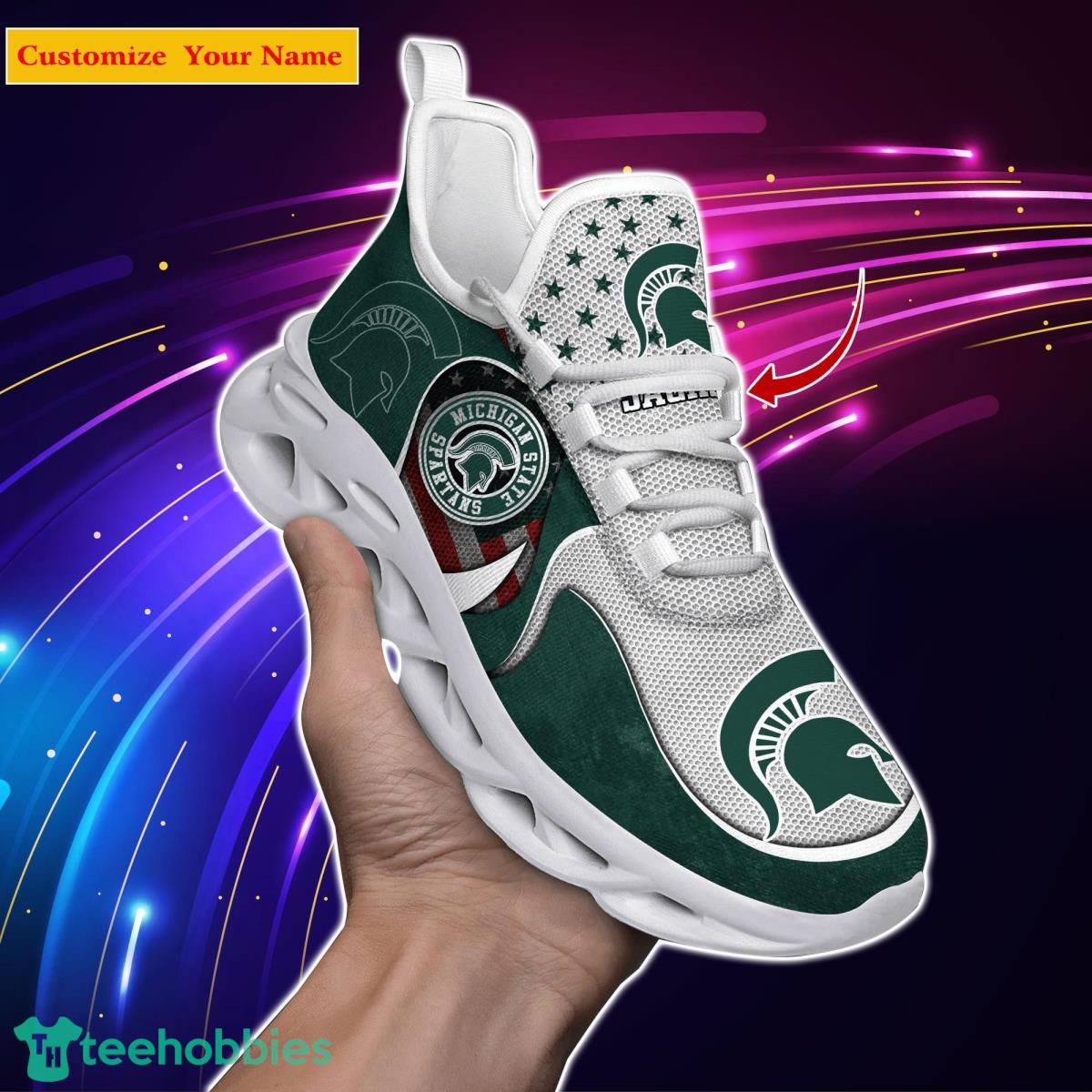 Michigan State Spartans NCAA1 Custom Name Max Soul Shoes Special Gift For  Men Women Fans