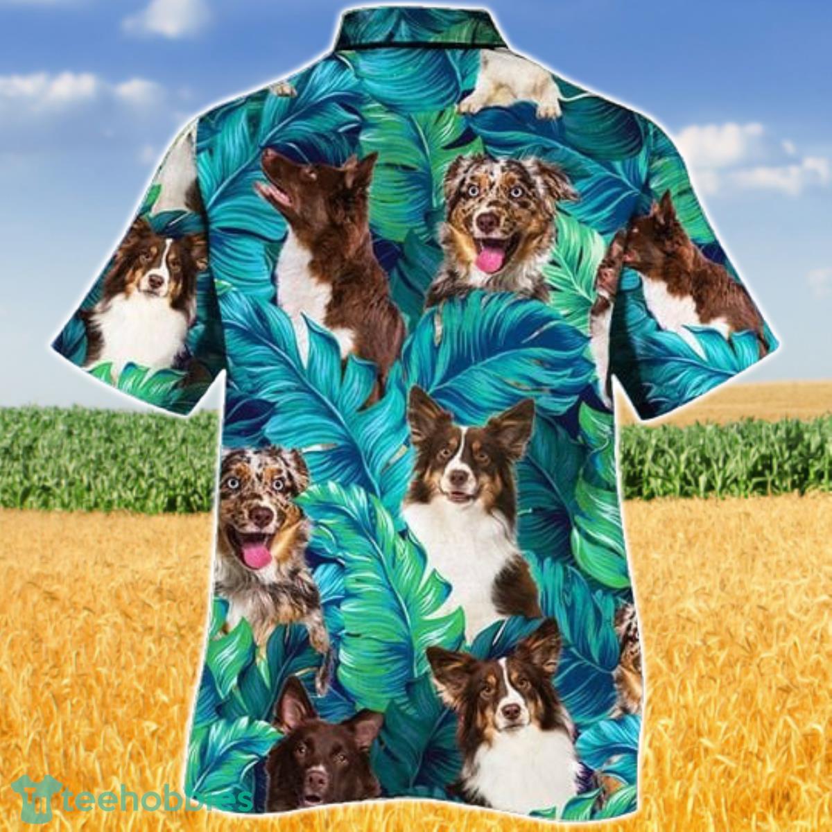 Miniature American Shepherd Dog Lovers All Printed 3D Hawaiian Shirt For Men Women Product Photo 2