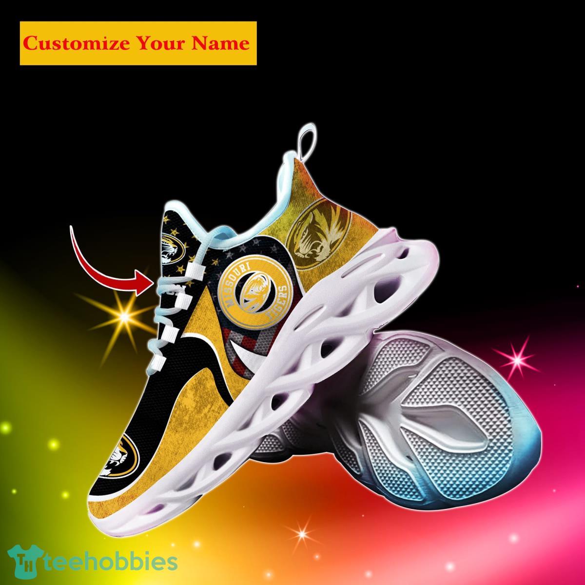 Missouri Tigers NCAA2 Custom Name Max Soul Shoes Special Gift For Men Women Fans Product Photo 2