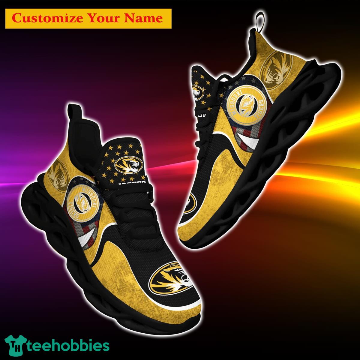 Missouri Tigers NCAA2 Custom Name Max Soul Shoes Special Gift For Men Women Fans Product Photo 5 Missouri Tigers NCAA2 Custom Name Max Soul Shoes Special Gift For Men Women Fans Product Photo 5