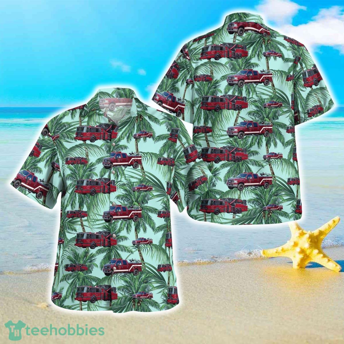 Monroe Volunteer Fire Department Hawaiian Shirt Best Style For Men Women Product Photo 1