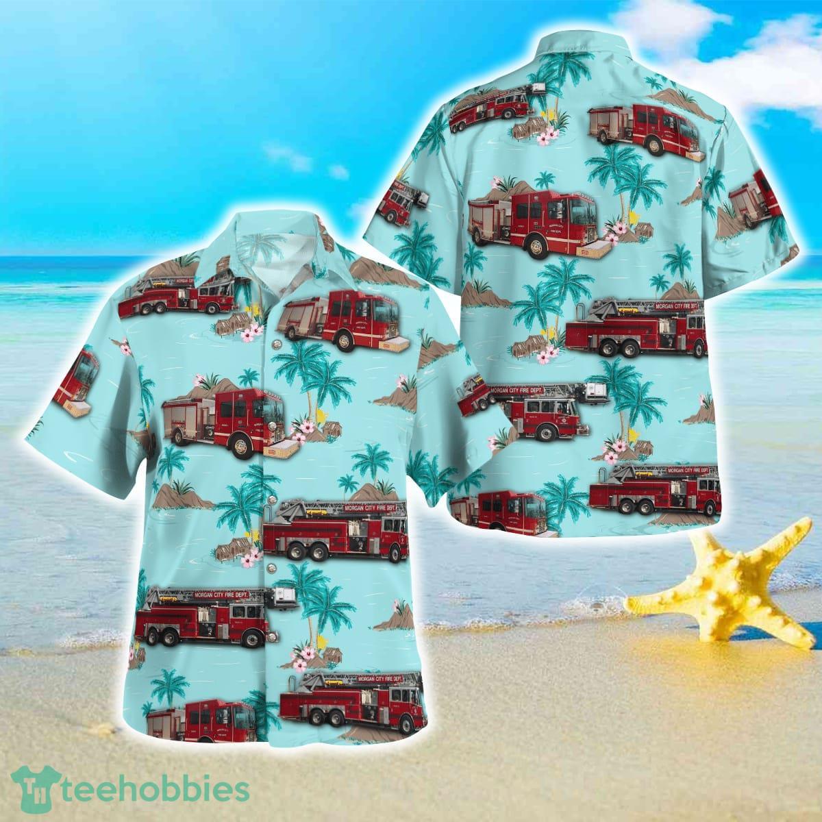 Morgan City Fire Department Hawaiian Shirt Best Style For Men Women Product Photo 1