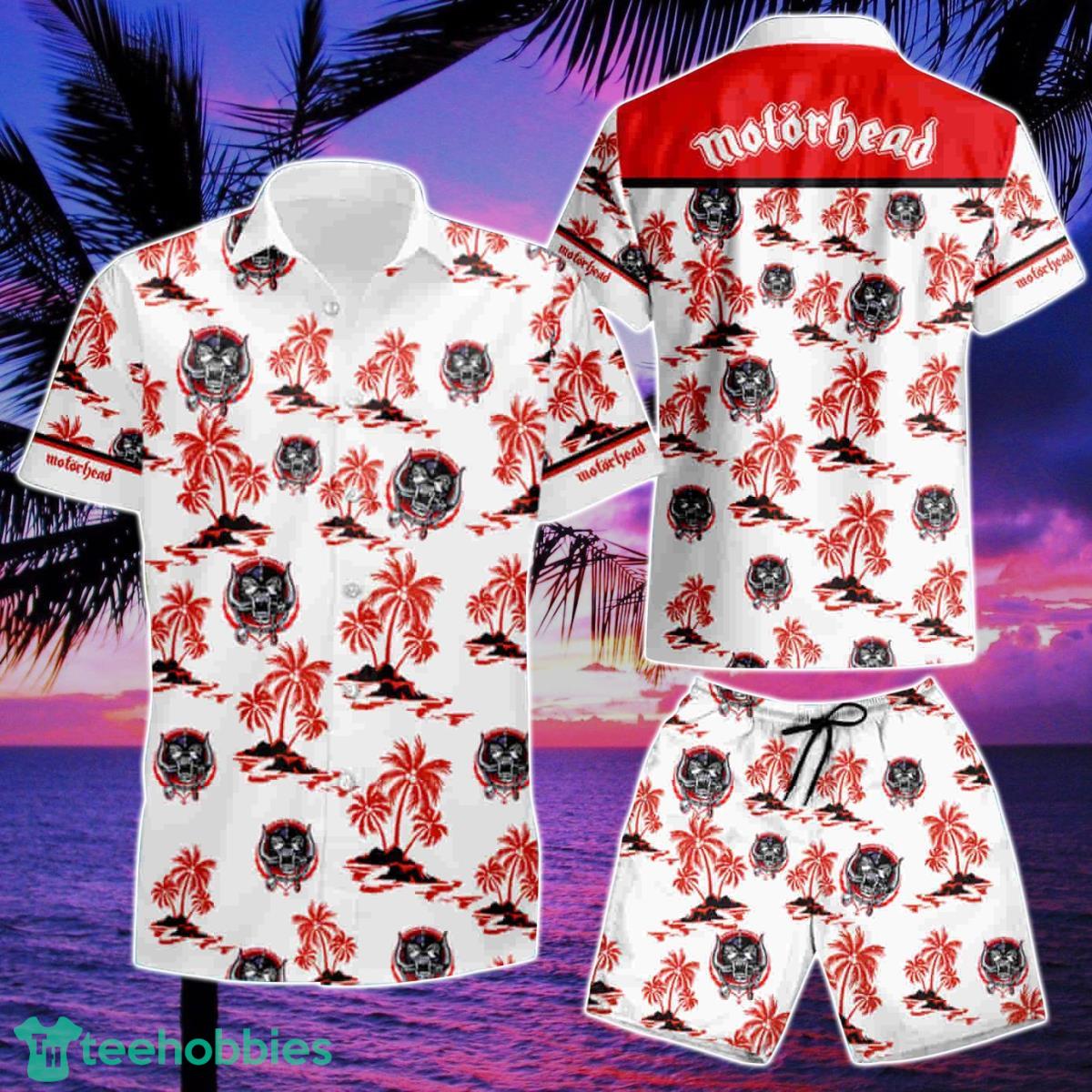 Motorhead Summer Beach Hawaiian Shirt And Short Product Photo 2