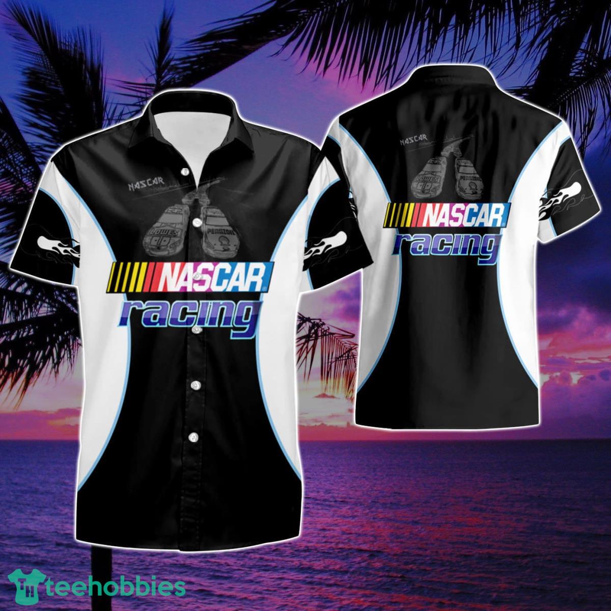 Nascar Racing Summer Beach Hawaiian Shirt And Short Product Photo 1