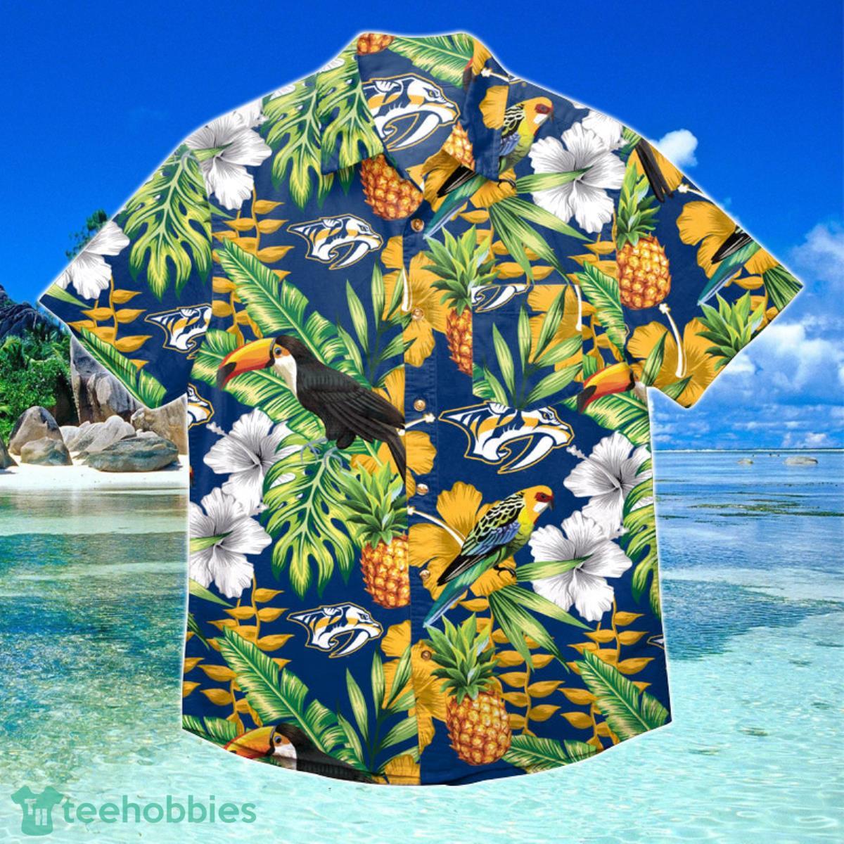 Nashville Predators NHL Hawaiian Shirt Special Gift For Fans Product Photo 1