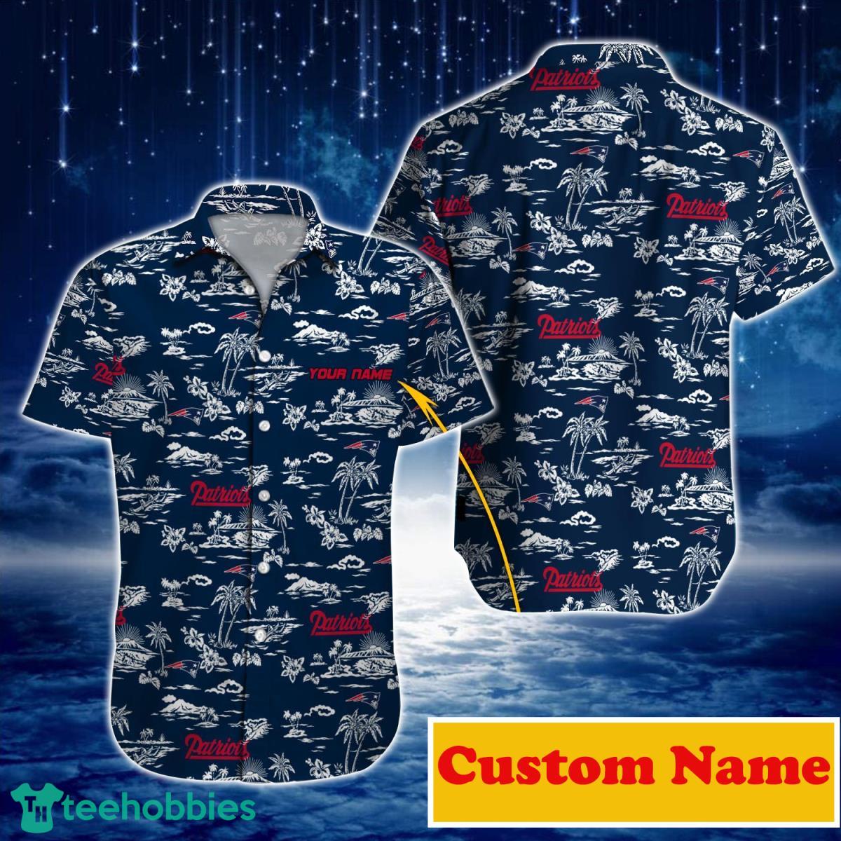 New England Patriots NFL Custom Name Hawaiian Shirt For Men And Women Gift For Real Fans Product Photo 1