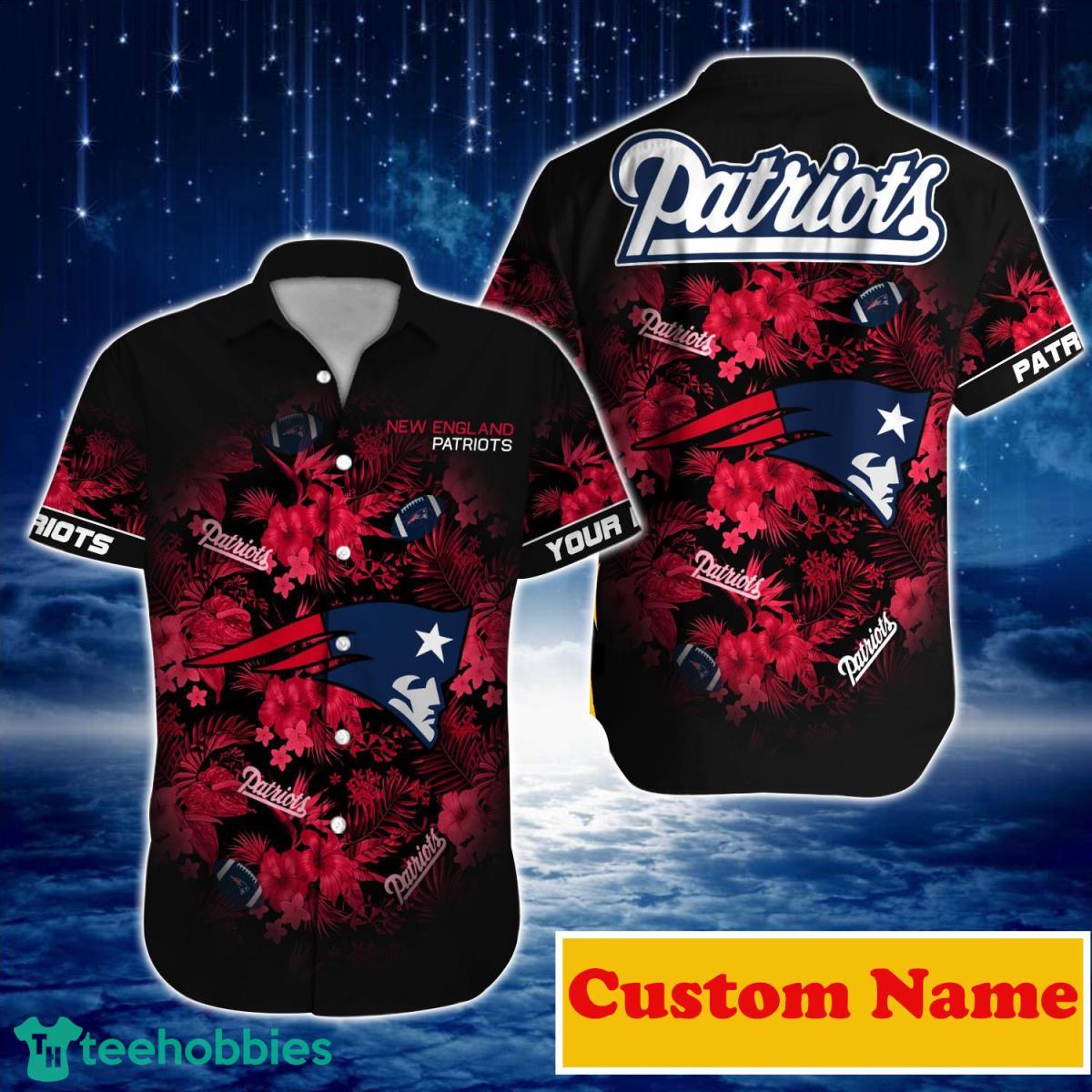 New England Patriots NFL Custom Name Hawaiian Shirt For Men And Women Great Gift For Real Fans Product Photo 1
