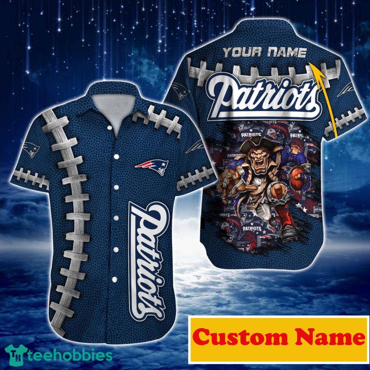 New England Patriots NFL Custom Name Hawaiian Shirt For Men And Women Special Gift For Real Fans Product Photo 1
