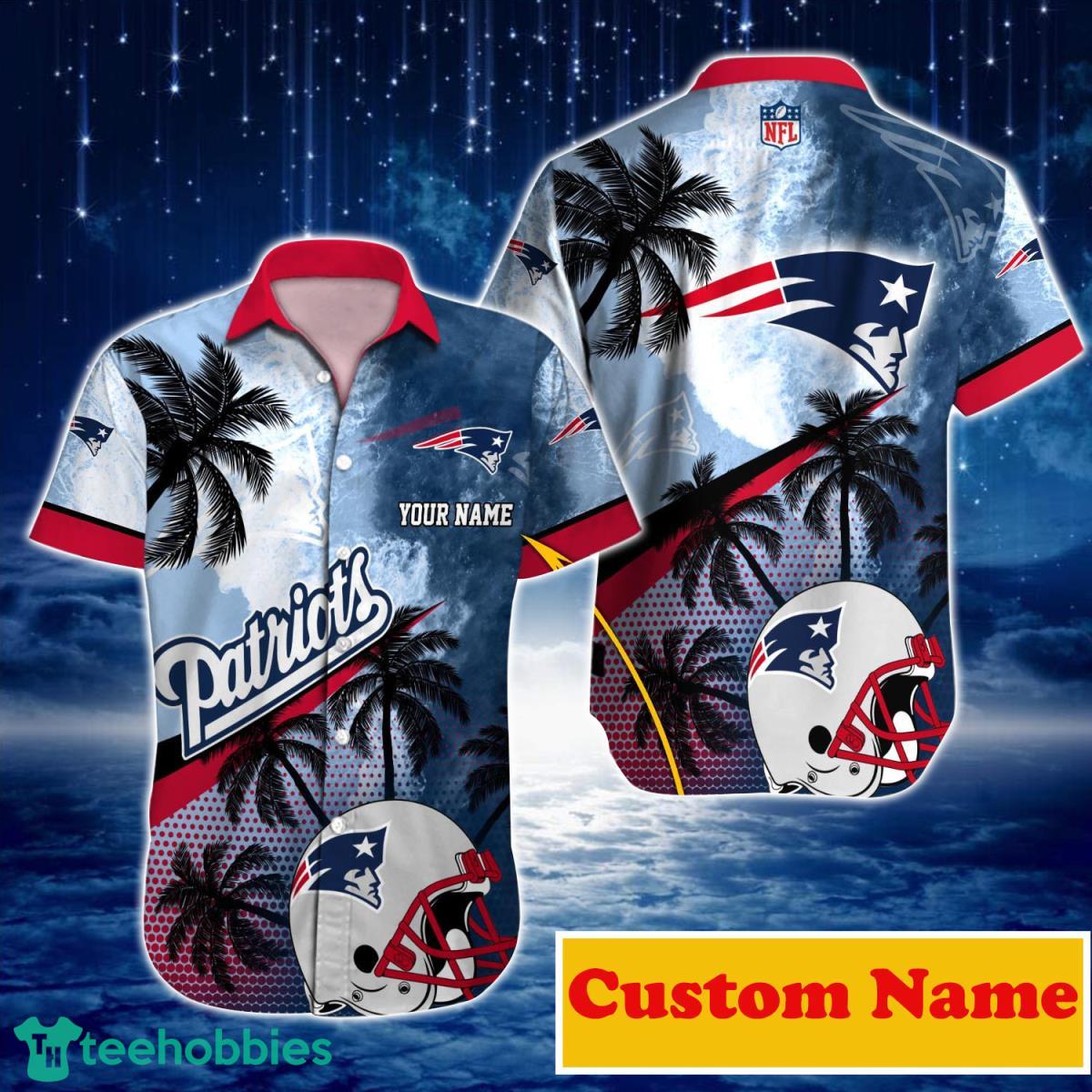 New England Patriots NFL Custom Name Hawaiian Shirt For Men And Women Unique Gift For Real Fans Product Photo 1