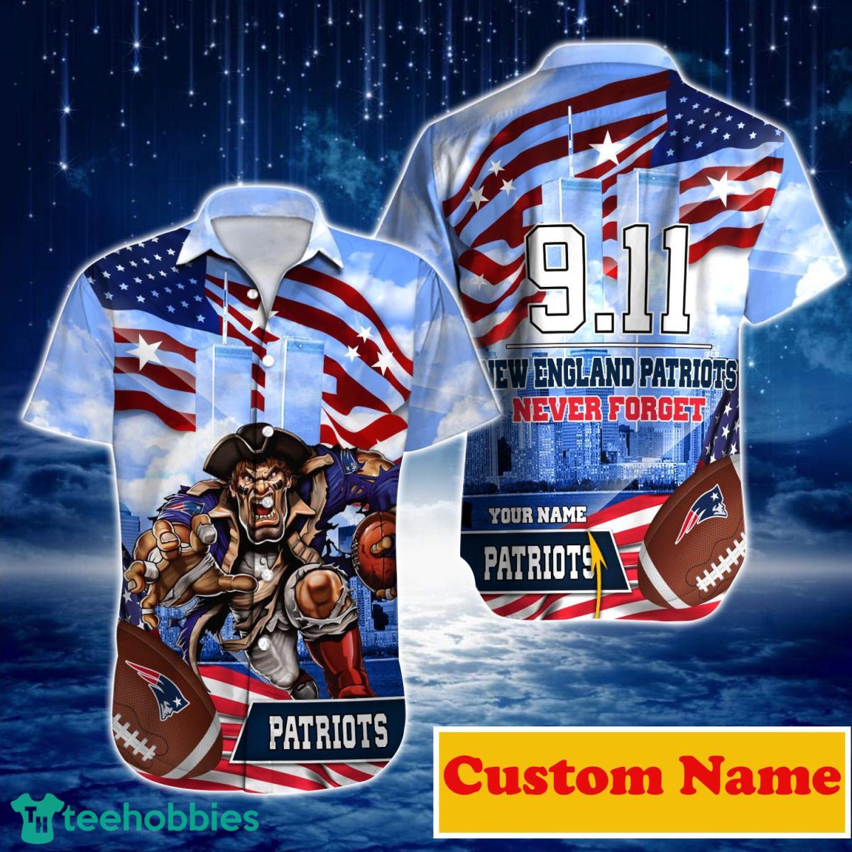 New England Patriots NFL Custom Name Hawaiian Shirt For Men Women Style Gift For Real Fans Product Photo 1