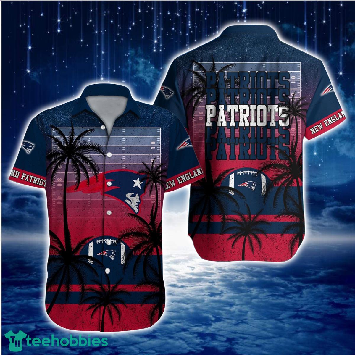 New England Patriots NFL Hawaiian Shirt Aloha Shirt For Men Women Fans Product Photo 1