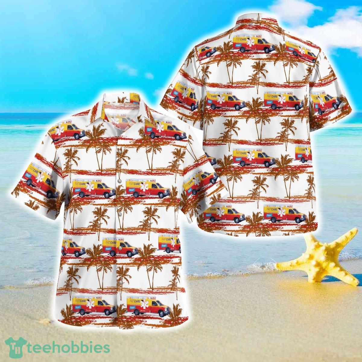 New York, FastCare Ambulance Hawaiian Shirt Best Style For Men Women Product Photo 1