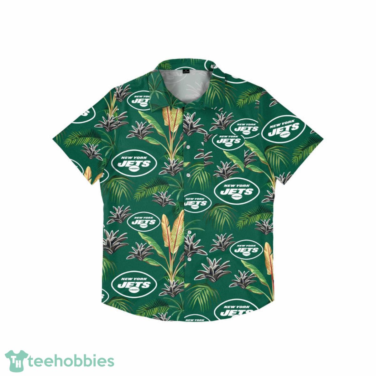 New York Jets NFL Victory Vacay Button Up Shirt Product Photo 1