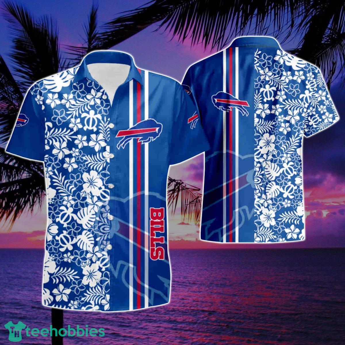 Nfl Buffalo Bills Summer Beach Hawaiian Shirt And Short Product Photo 1
