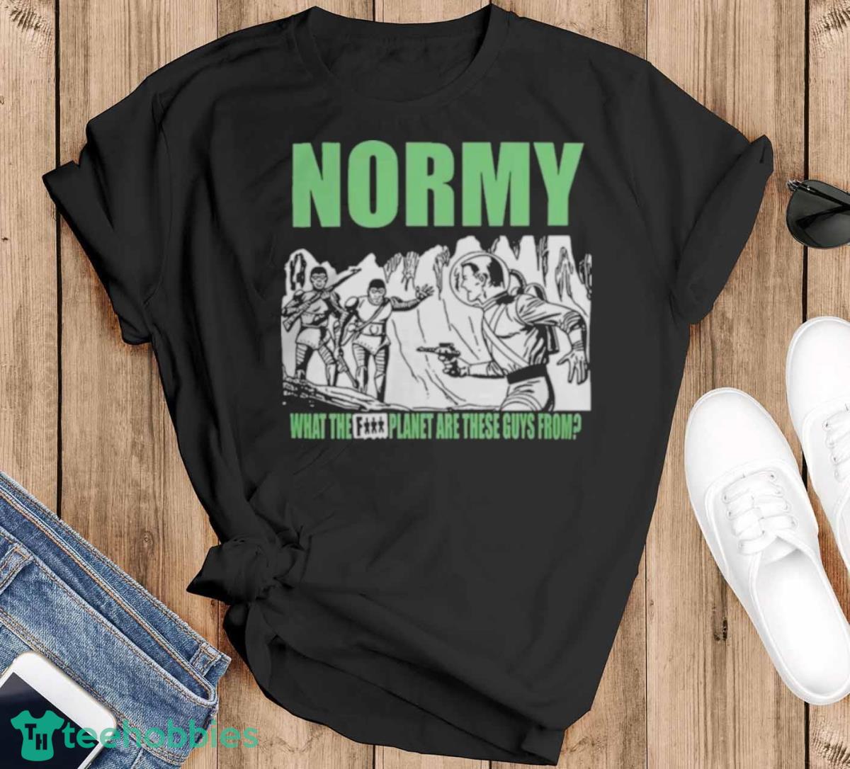 Normy Wtfpatgf Tee Shirt - Black T-Shirt
