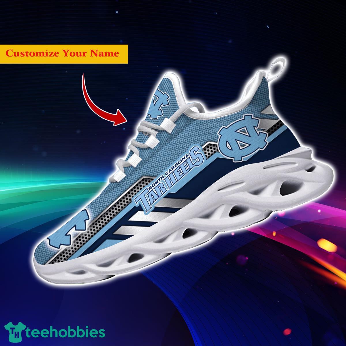 North Carolina Tar Heels NCAA2 Custom Name Max Soul Shoes Bet Gift For Men Women Fans image North Carolina Tar Heels NCAA2 Custom Name Max Soul Shoes Bet Gift For Men Women Fans Product Photo 3