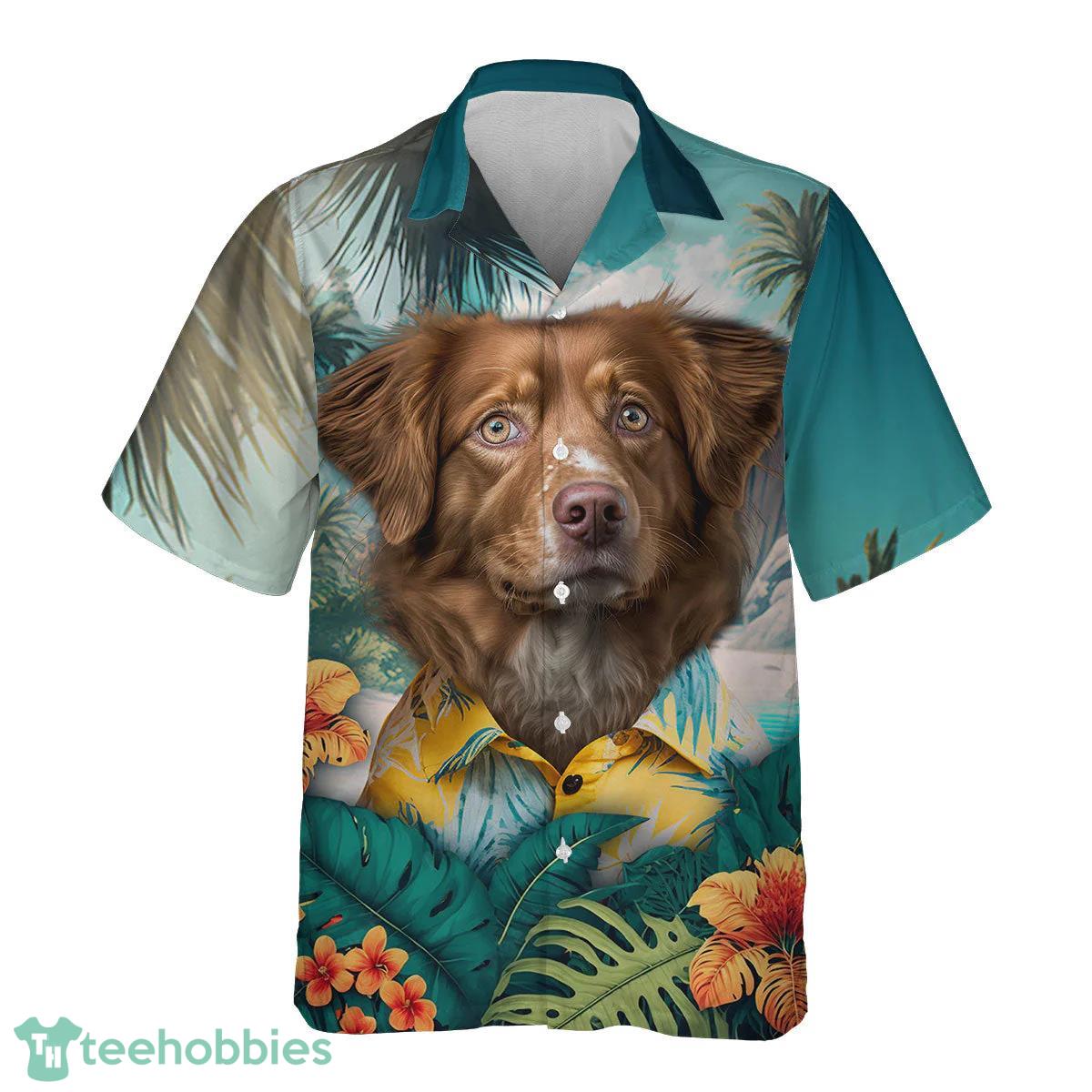 Nova Scotia Duck Tolling Retriever All Printed 3D Hawaiian Shirt For Dog Lover Product Photo 2