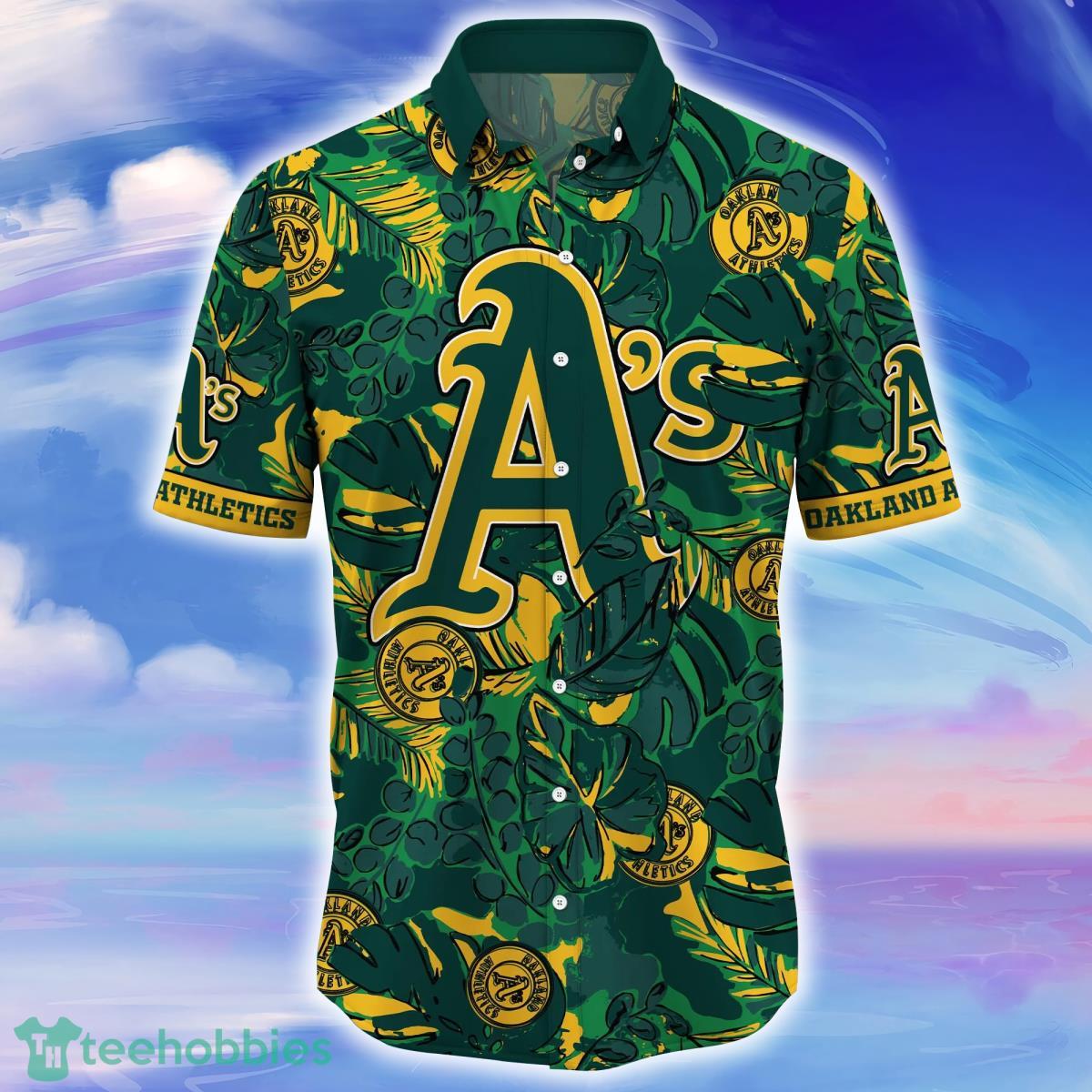 Oakland Athletics MLB Flower Hawaiian Shirt Special Gift For Fans Product Photo 2
