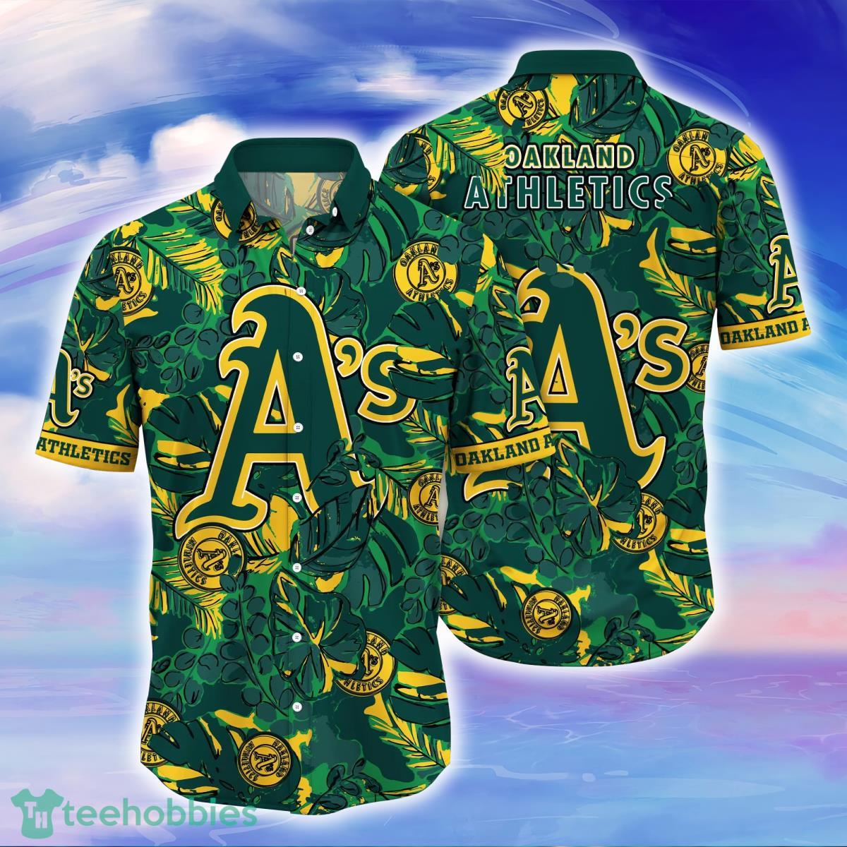 Oakland Athletics MLB Flower Hawaiian Shirt Special Gift For Fans Product Photo 1