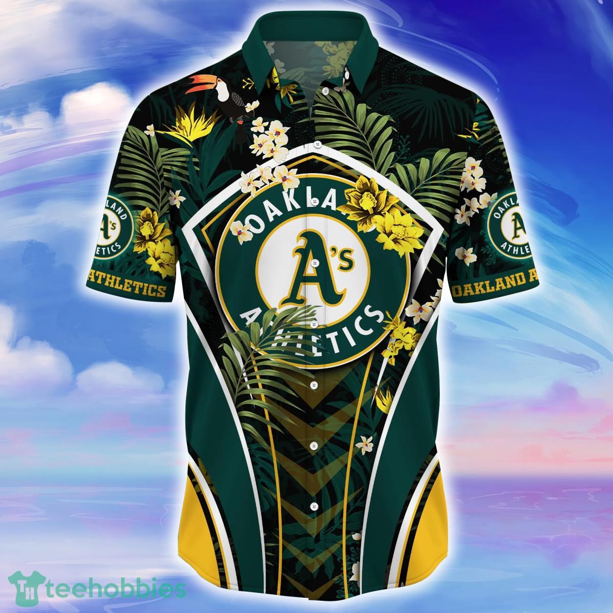 Oakland Athletics MLB Flower Hawaiian Shirt Special Gift For Men Women  Fans Product Photo 2