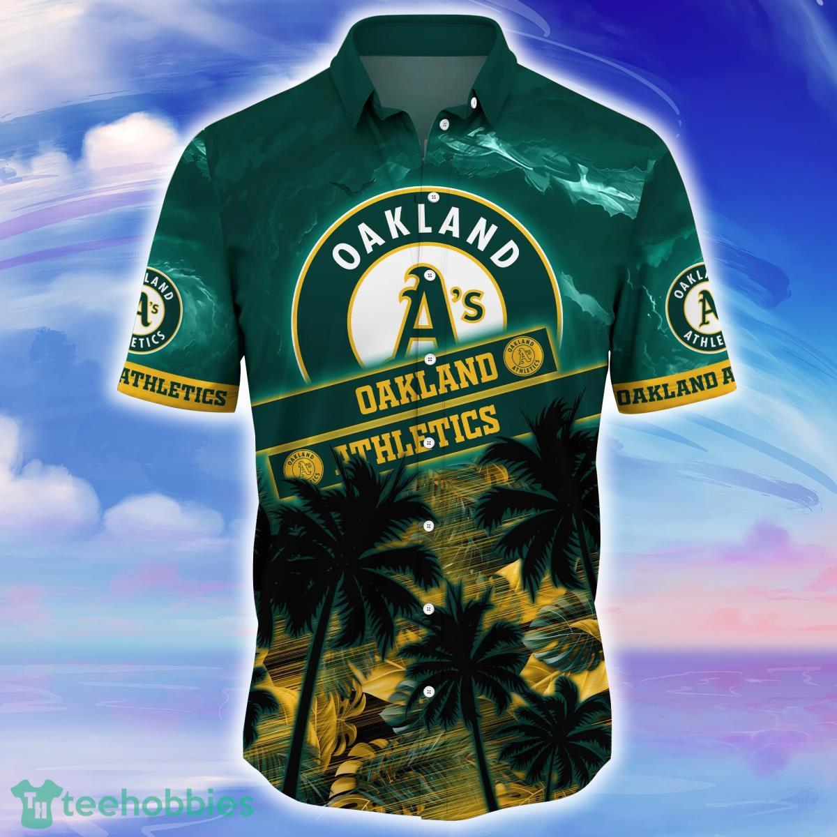 Oakland Athletics MLB Flower Hawaiian Shirt Style Gift For Fans Product Photo 2