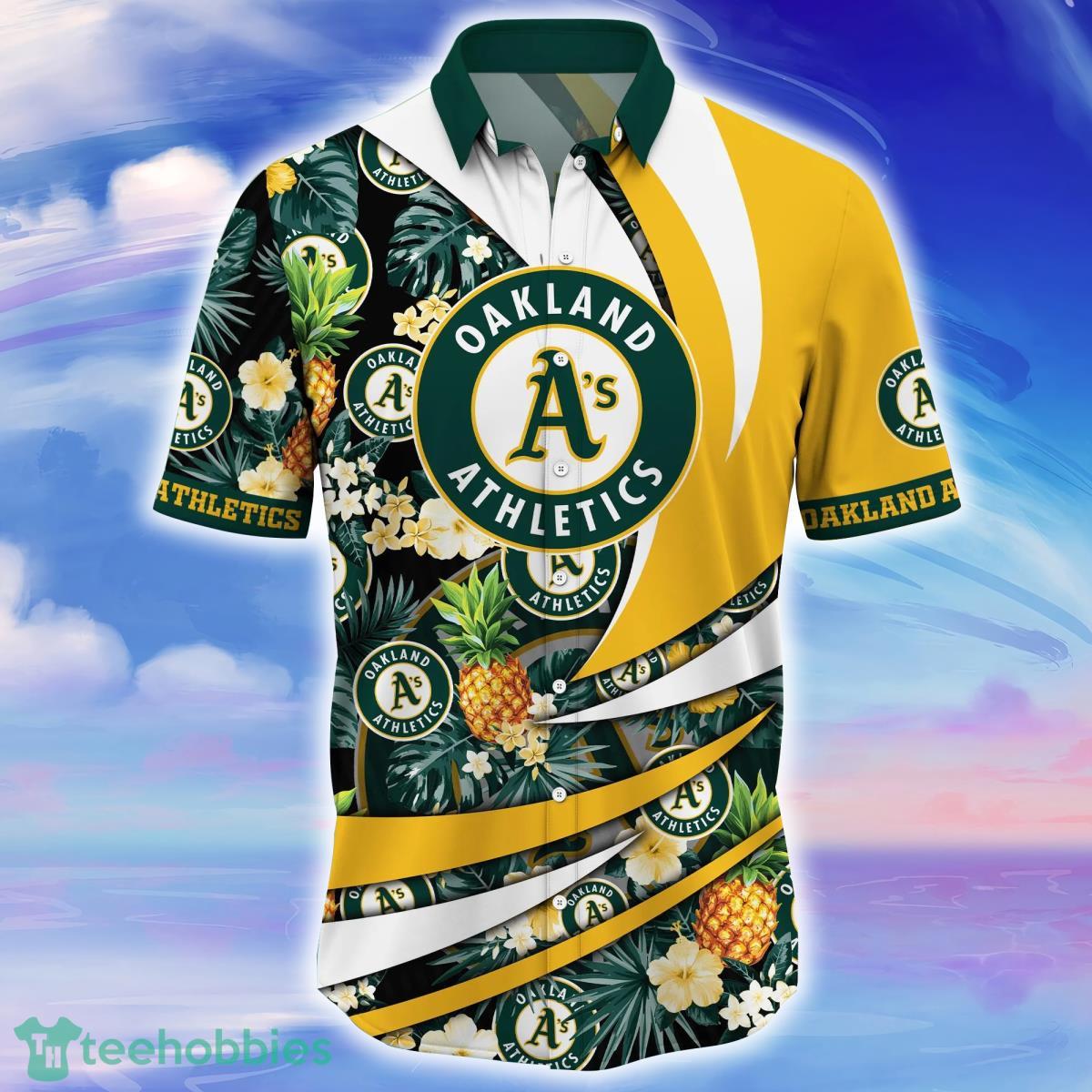 Oakland Athletics MLB Flower Hawaiian Shirt Style Gift For Men Women Fans Product Photo 2