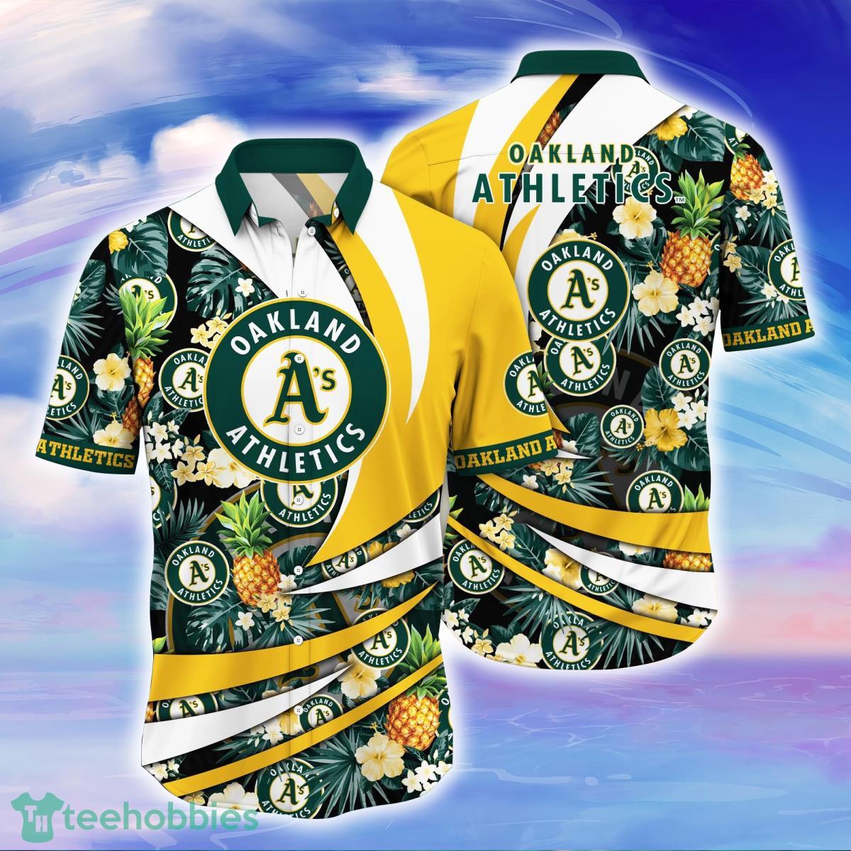 Oakland Athletics MLB Flower Hawaiian Shirt Style Gift For Men Women Fans Product Photo 1