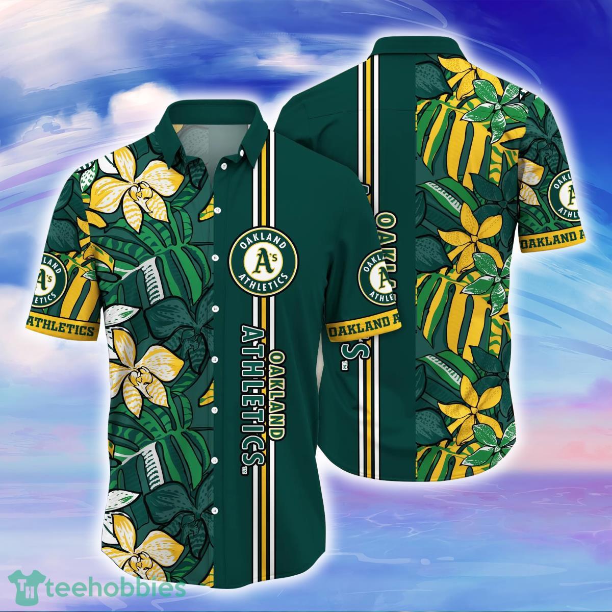 Oakland Athletics MLB Flower Hawaiian Shirt Unique Gift For Fans Product Photo 1