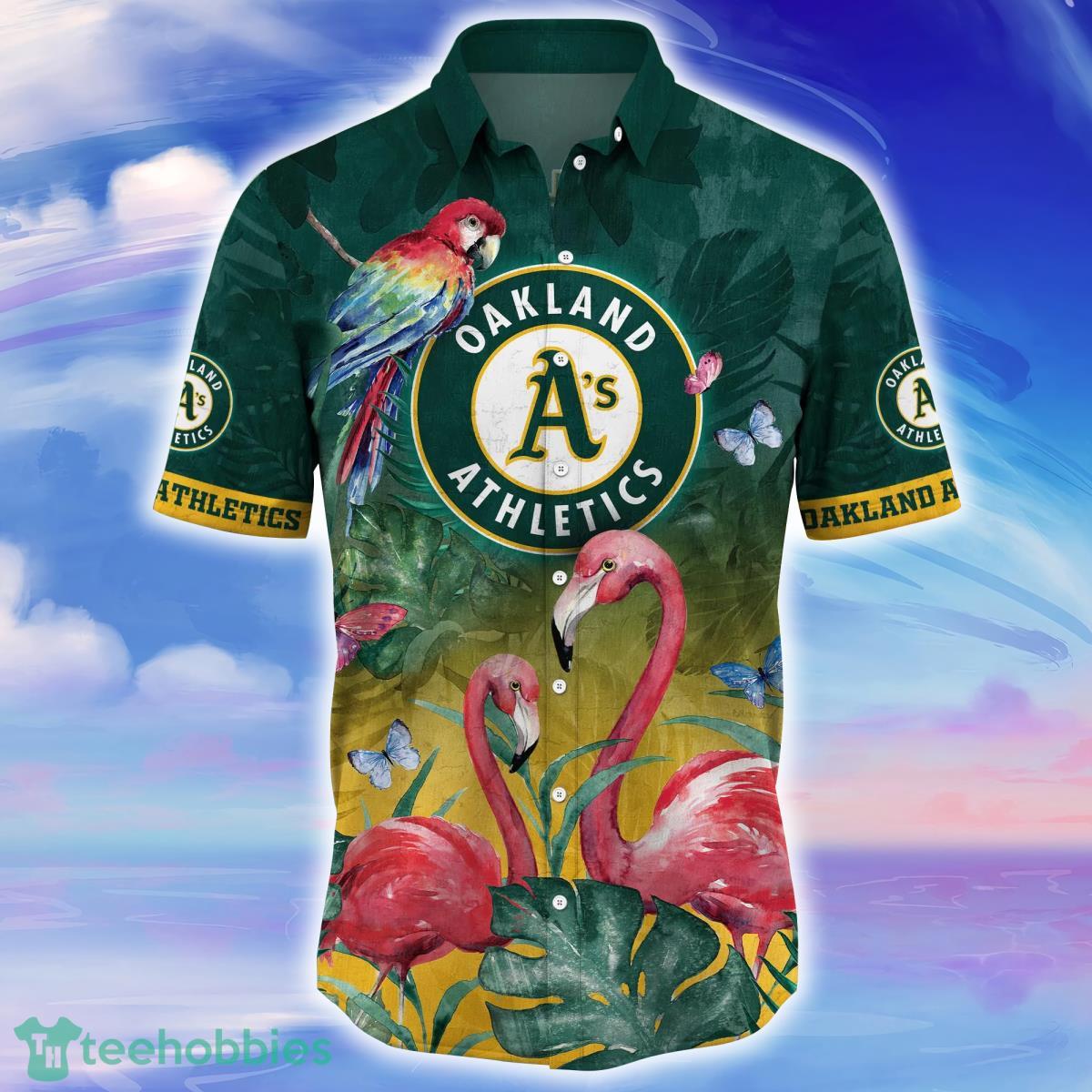 Oakland Athletics MLB Flower Hawaiian Shirt Unique Gift For Men Women Fans Product Photo 2