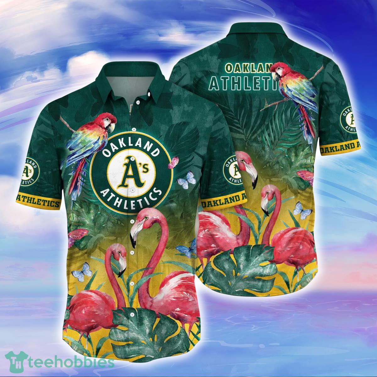 Oakland Athletics MLB Flower Hawaiian Shirt Unique Gift For Men Women Fans Product Photo 1