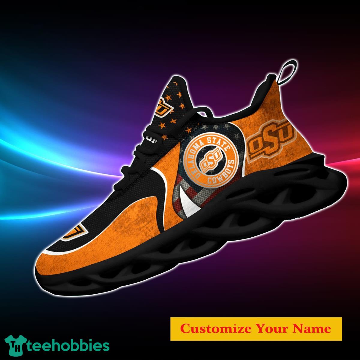Oklahoma State Cowboys NCAA1 Custom Name Max Soul Shoes Special Gift For Men Women Fans Product Photo 4 Oklahoma State Cowboys NCAA1 Custom Name Max Soul Shoes Special Gift For Men Women Fans Product Photo 4