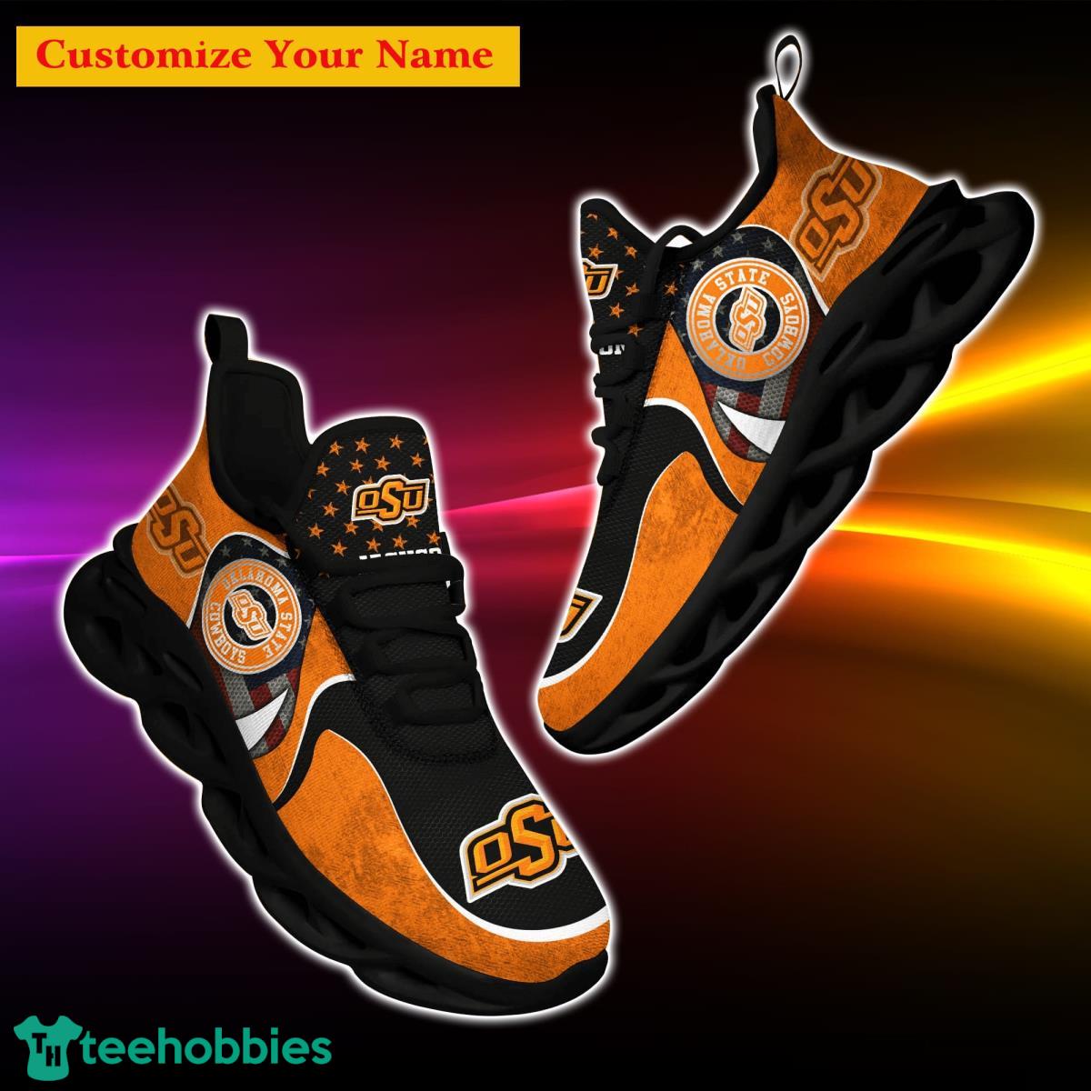 Oklahoma State Cowboys NCAA1 Custom Name Max Soul Shoes Special Gift For Men Women Fans Product Photo 5 Oklahoma State Cowboys NCAA1 Custom Name Max Soul Shoes Special Gift For Men Women Fans Product Photo 5
